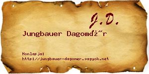 Jungbauer Dagomér névjegykártya