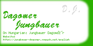 dagomer jungbauer business card